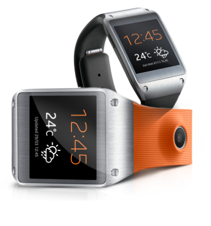 Samsung will release its Galaxy Gear smartwatch in the US and Japan in October. Image from Samsung.